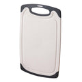QIIBURR Plastic Cutting Boards for Kitchen Dishwasher Safe, Extra Large Cutting Board for Meat with Juice Grooves, Easy Grip Handle, Non-Slip, with Grinding Area